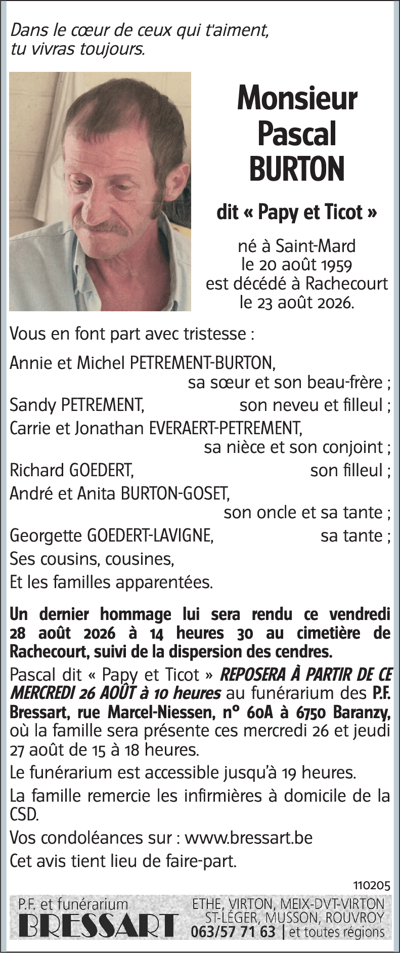 Pascal BURTON