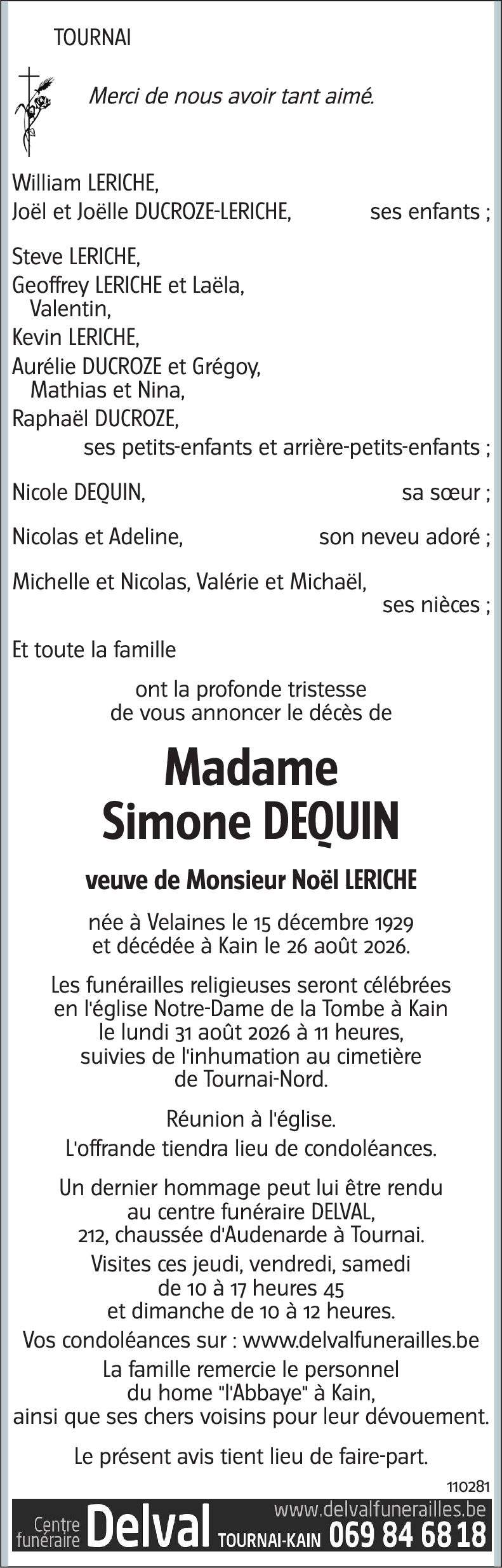 Simone DEQUIN