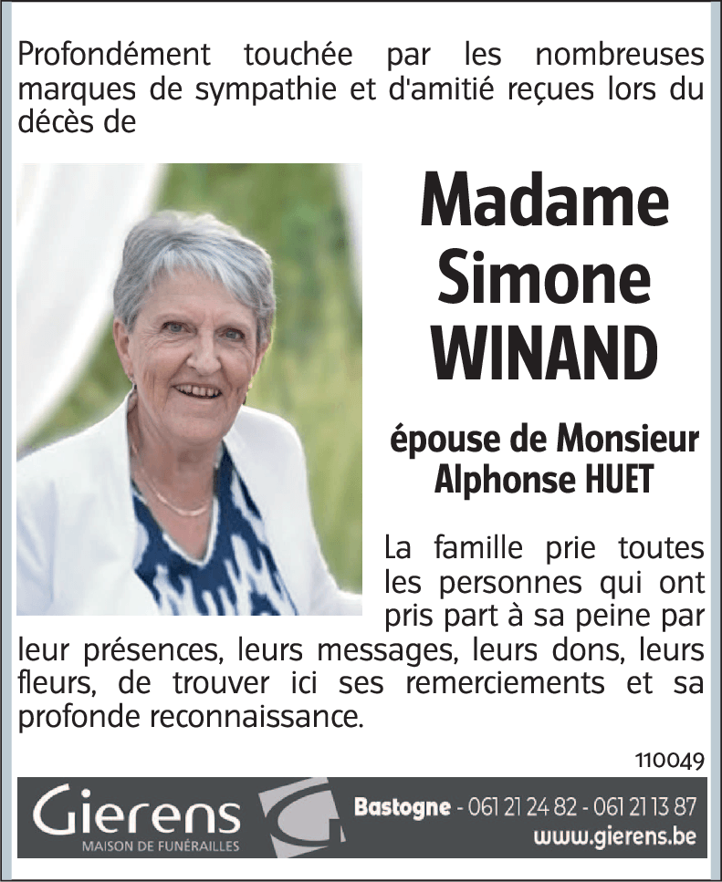 Simone WINAND