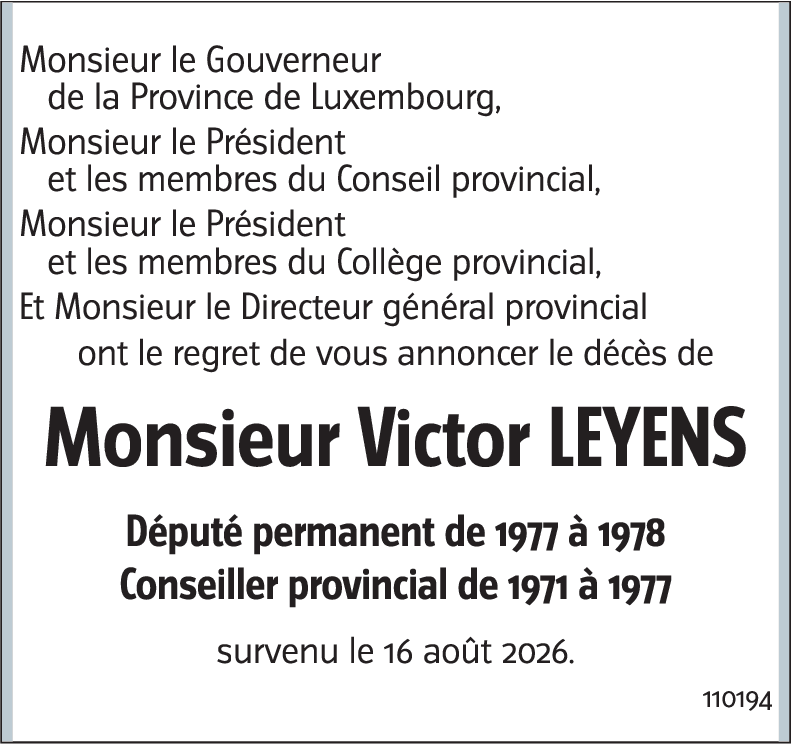Victor LEYENS