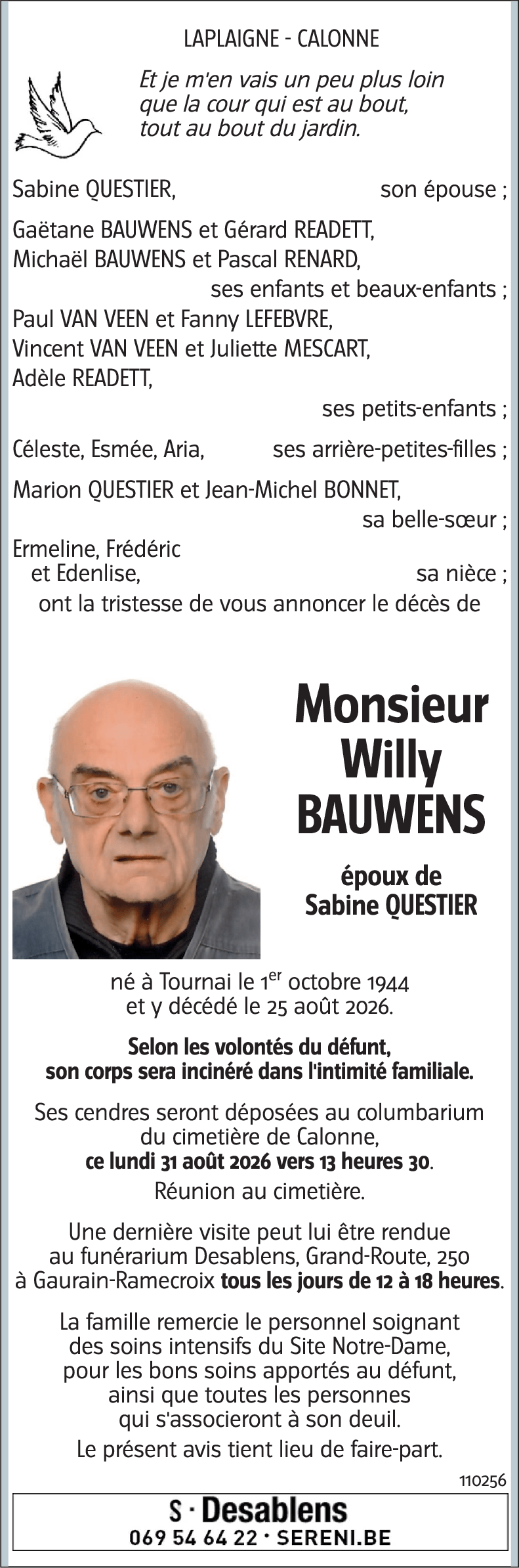Willy BAUWENS