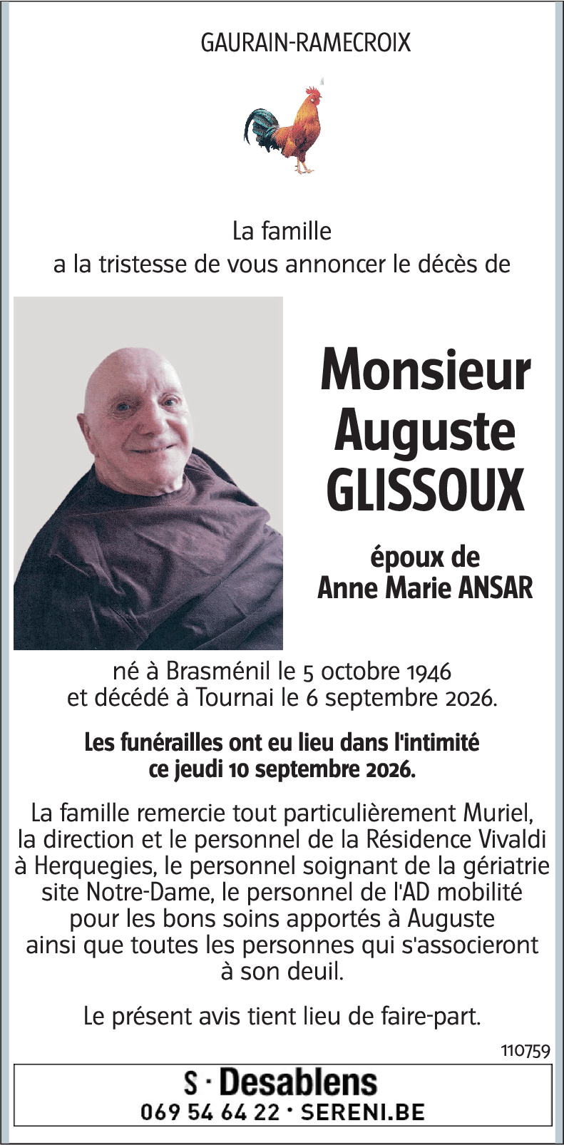 Auguste GLISSOUX
