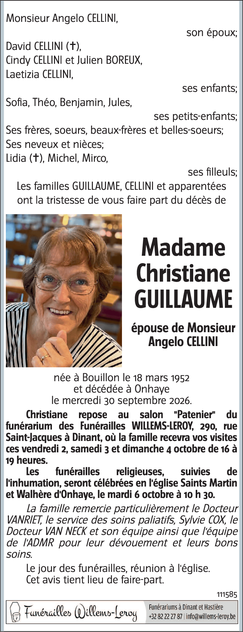 Christiane GUILLAUME