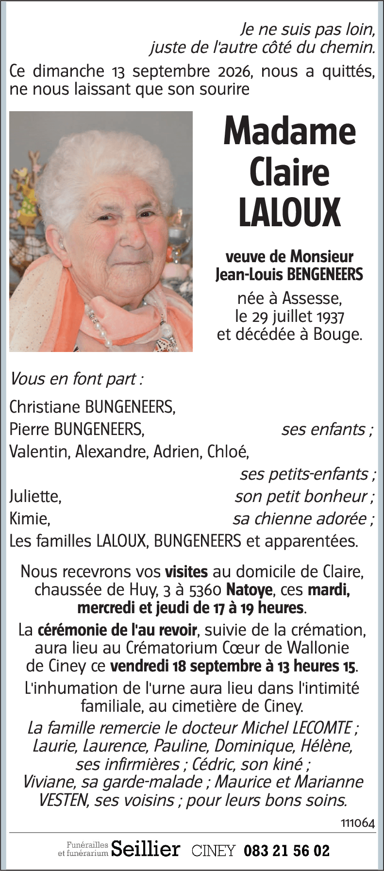 Claire LALOUX