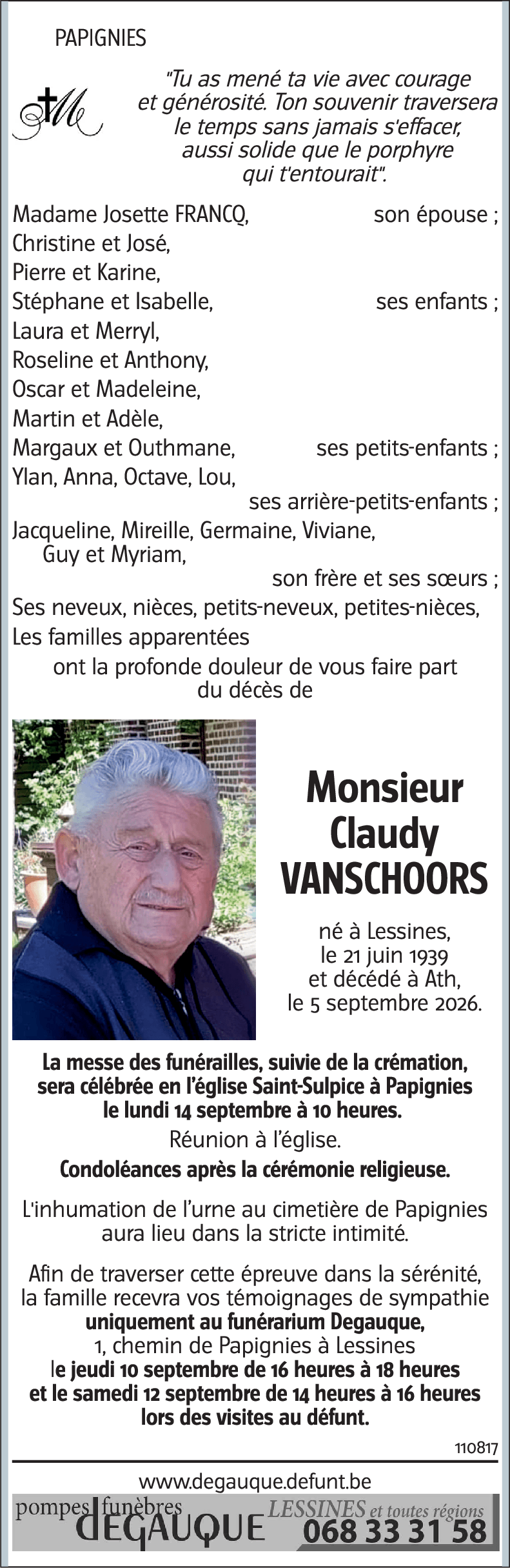 Claudy VANSCHOORS
