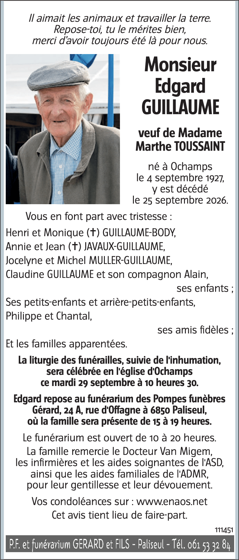 Edgard GUILLAUME