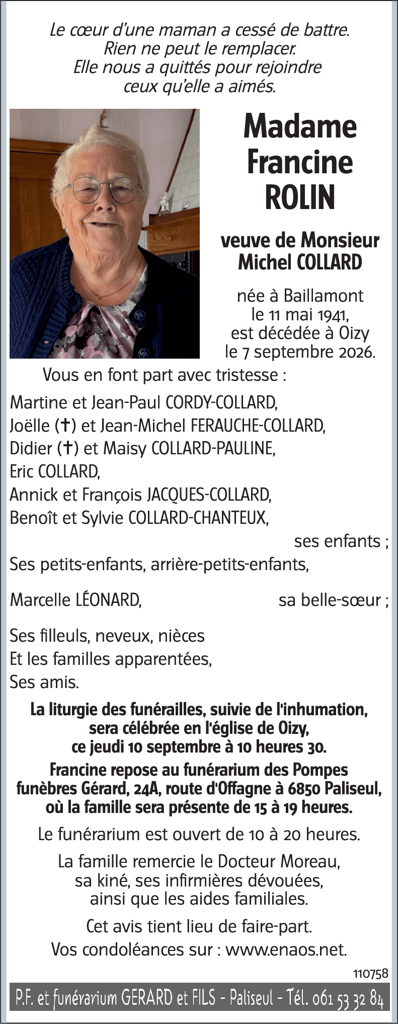 Francine ROLIN