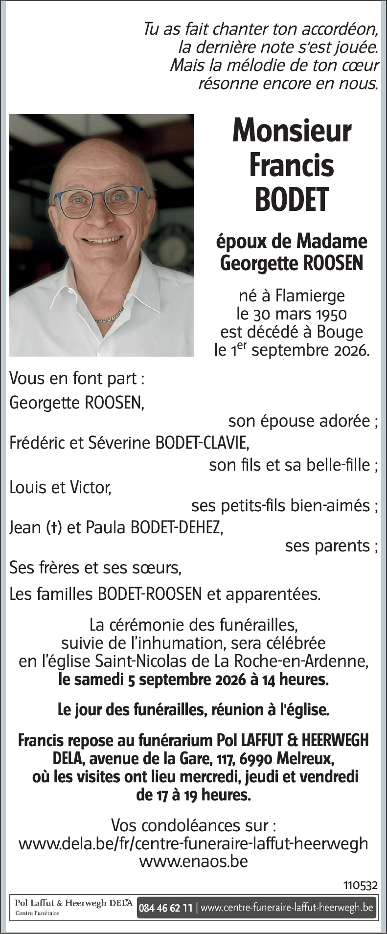 Francis BODET