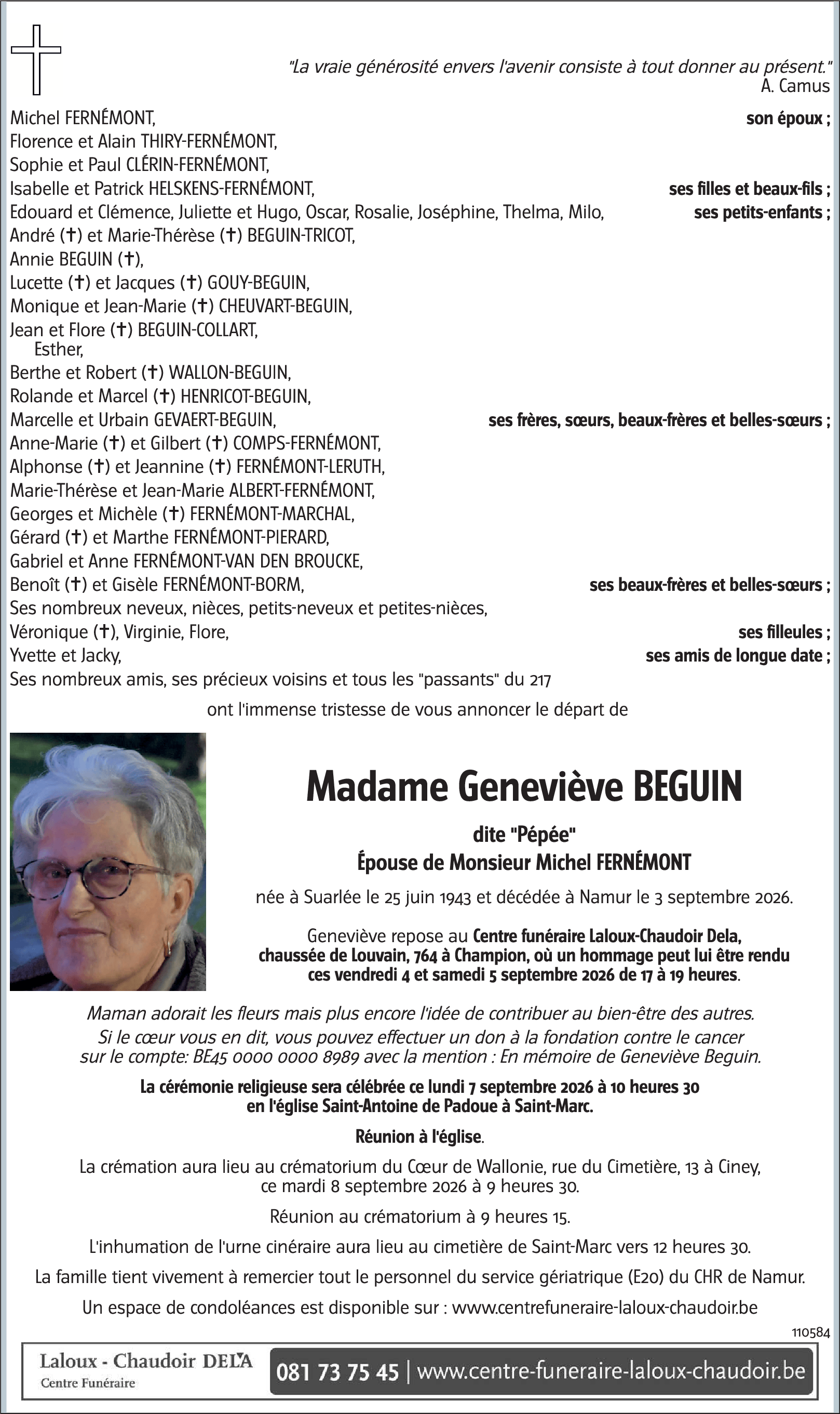 Geneviève BEGUIN