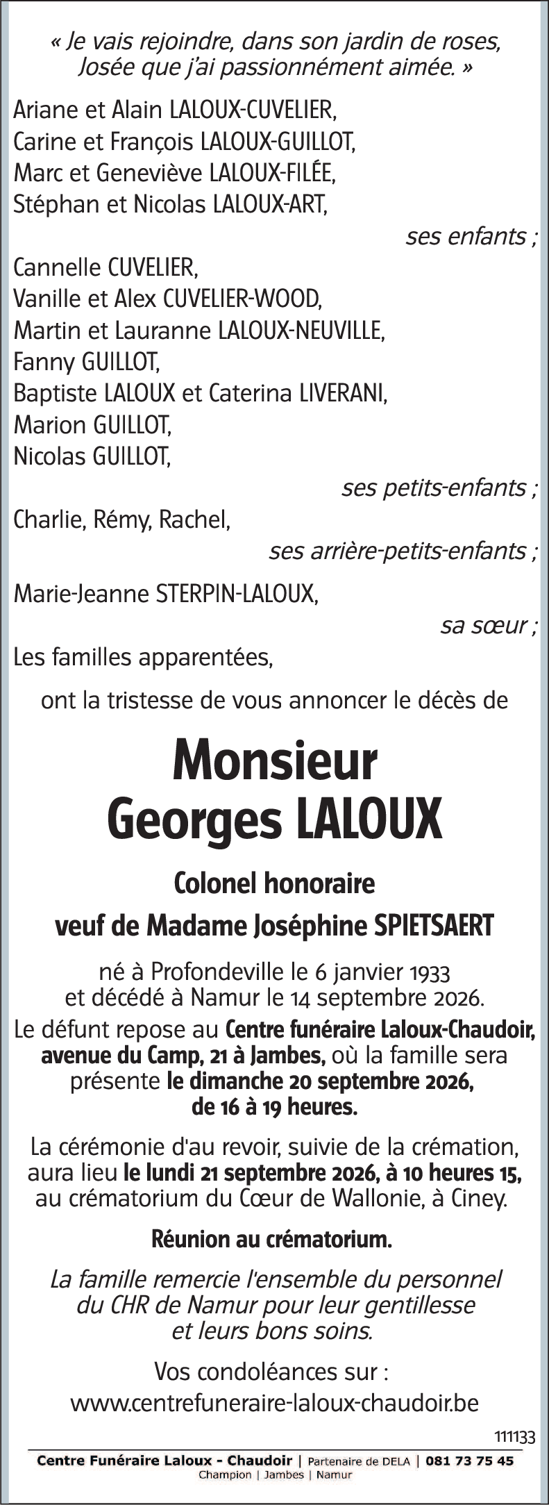 Georges LALOUX
