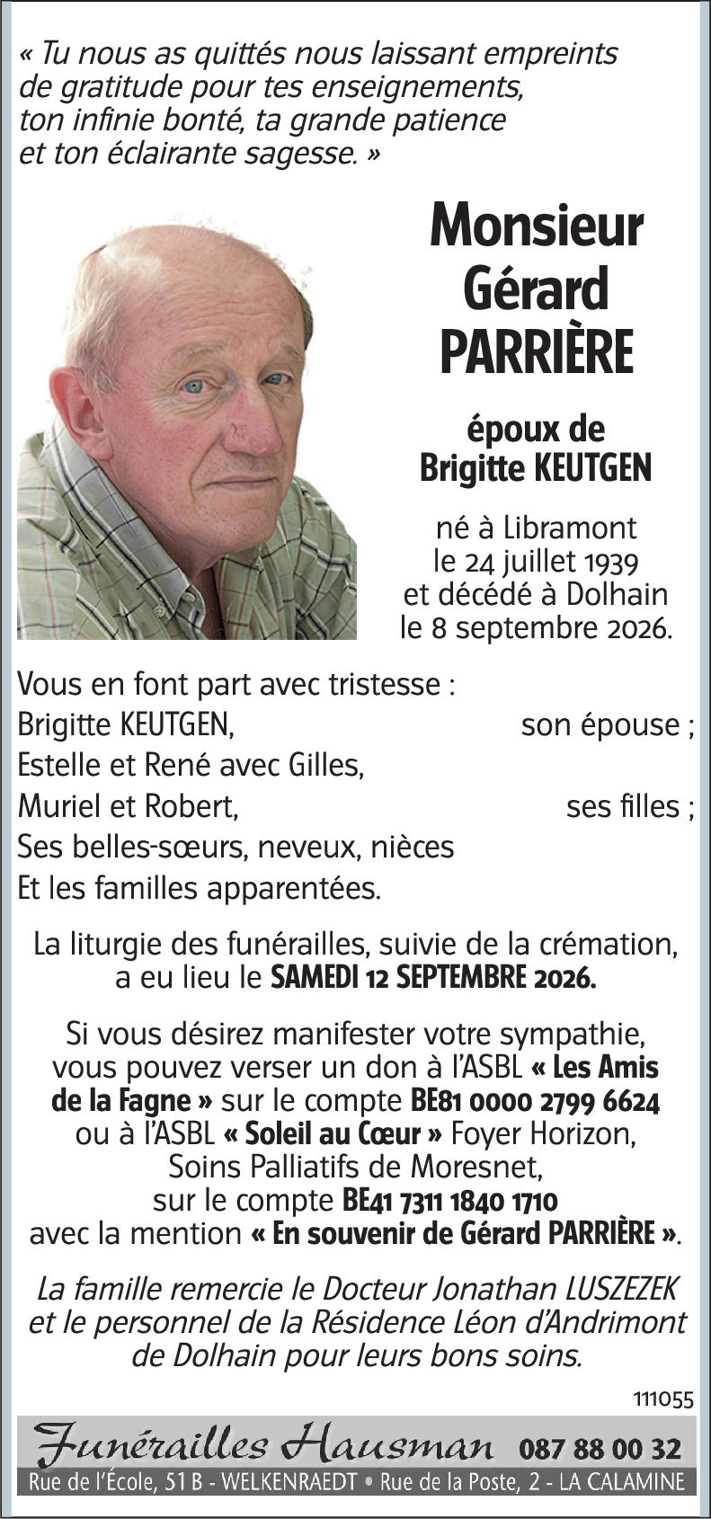 Gérard PARRIÈRE