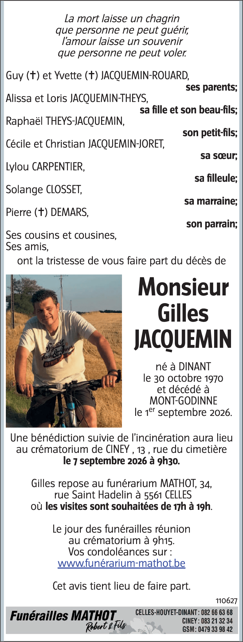 GILLES JACQUEMIN