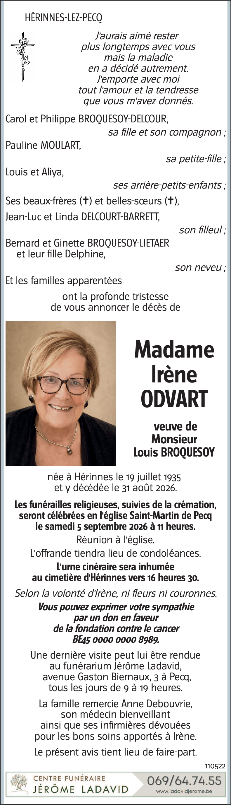 Irène ODVART