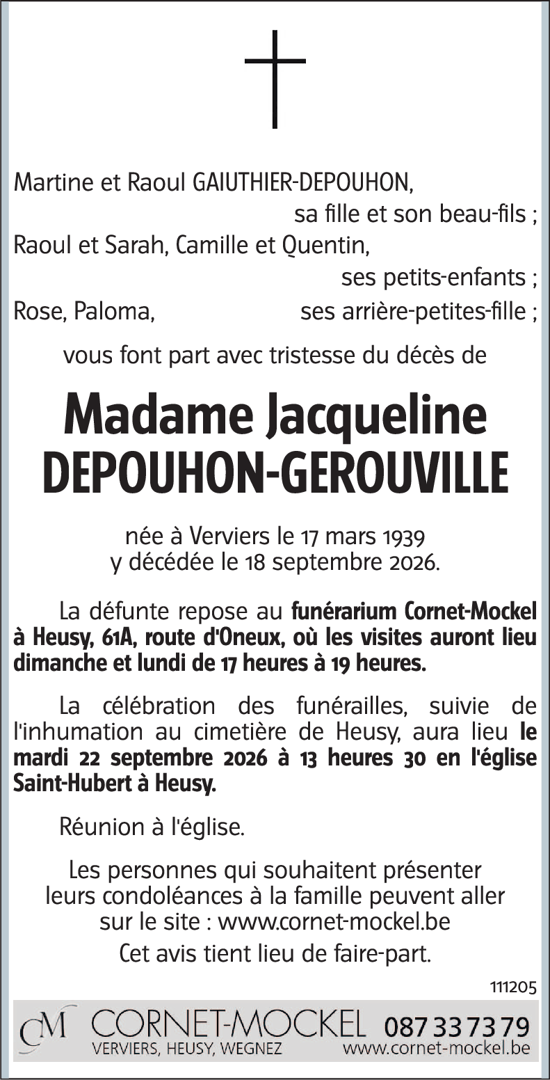 Jacqueline GEROUVILLE