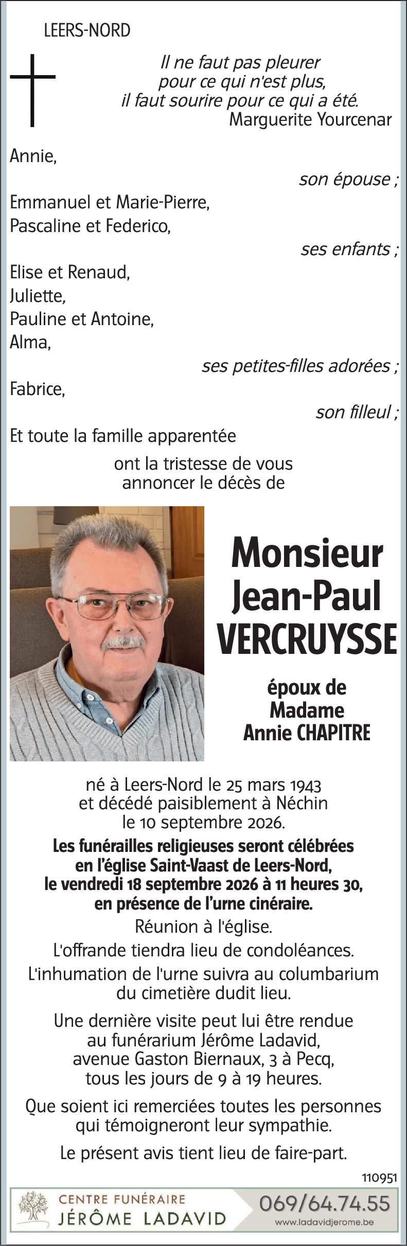 Jean-Paul VERCRUYSSE