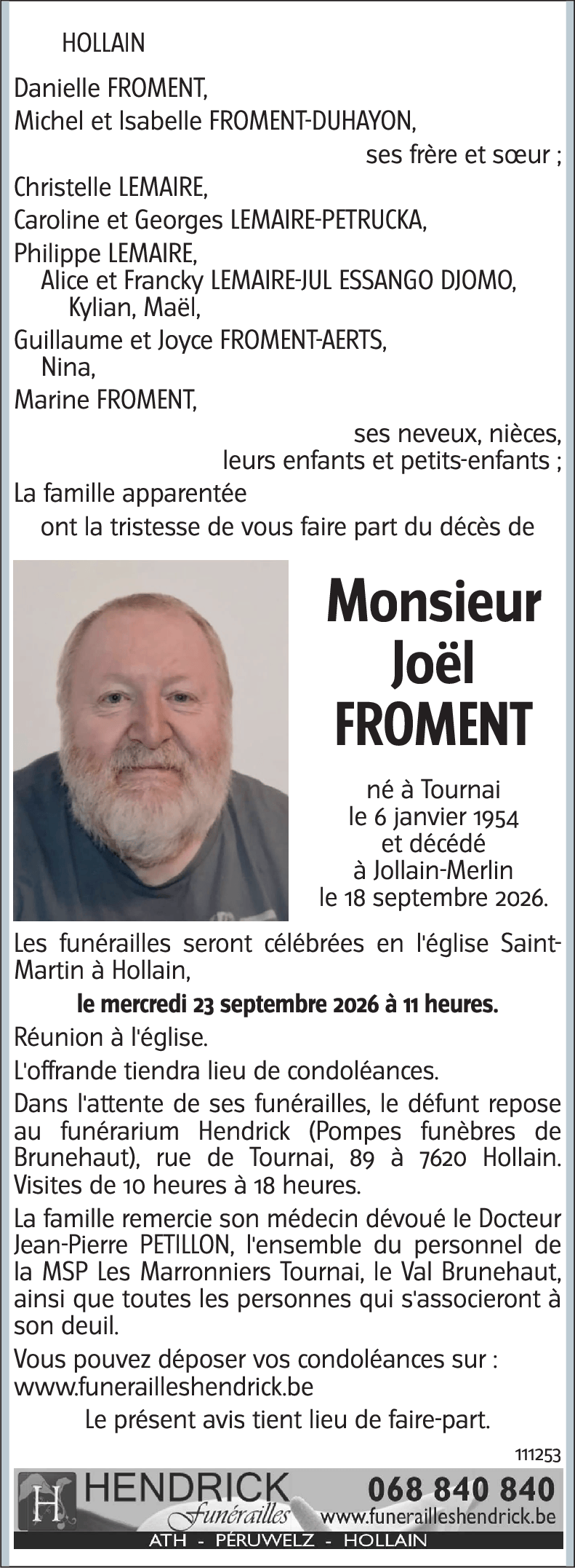 Joël FROMENT
