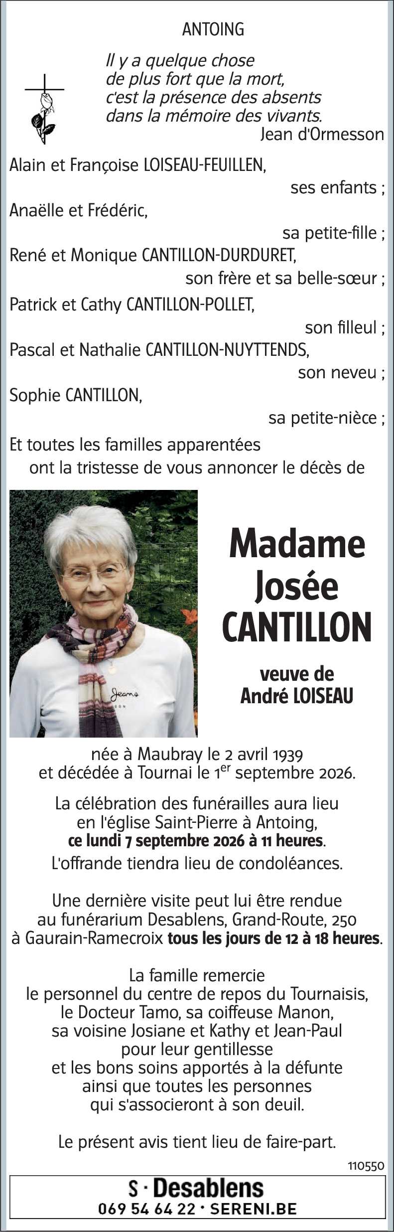 Josée CANTILLON
