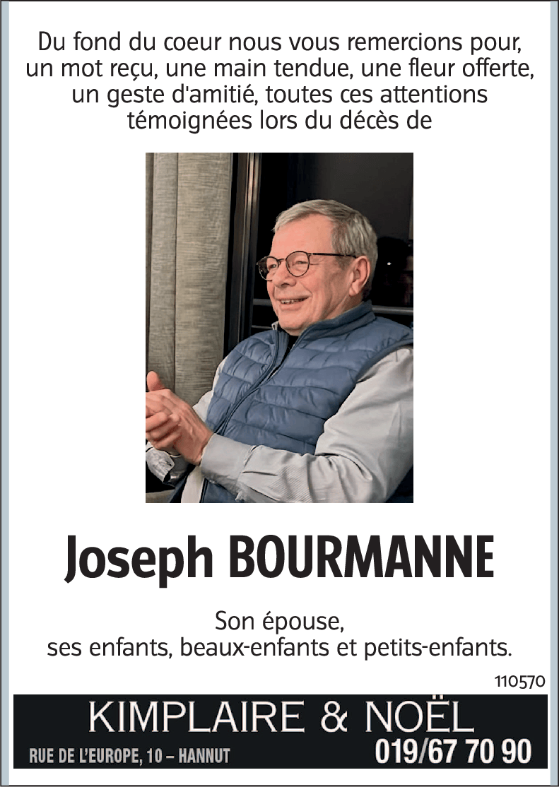 Joseph BOURMANNE