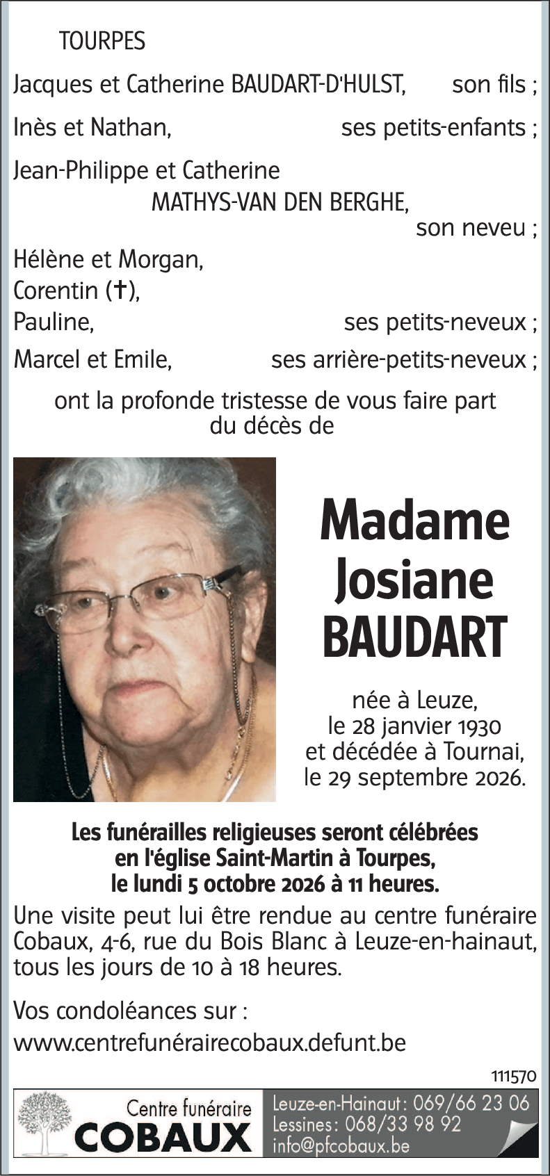 Josiane BAUDART