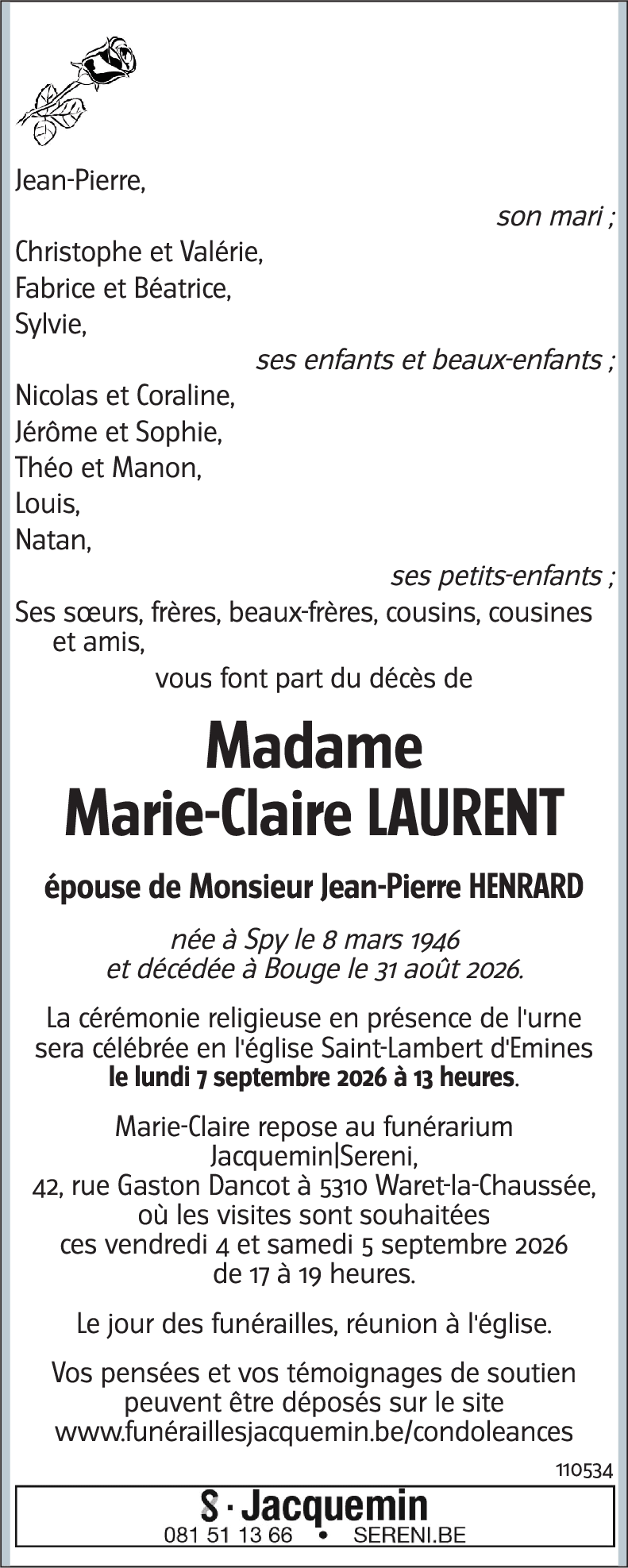 Marie-Claire Laurent