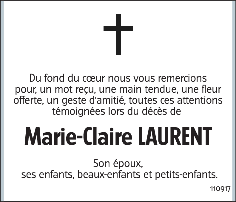 Marie-Claire Laurent