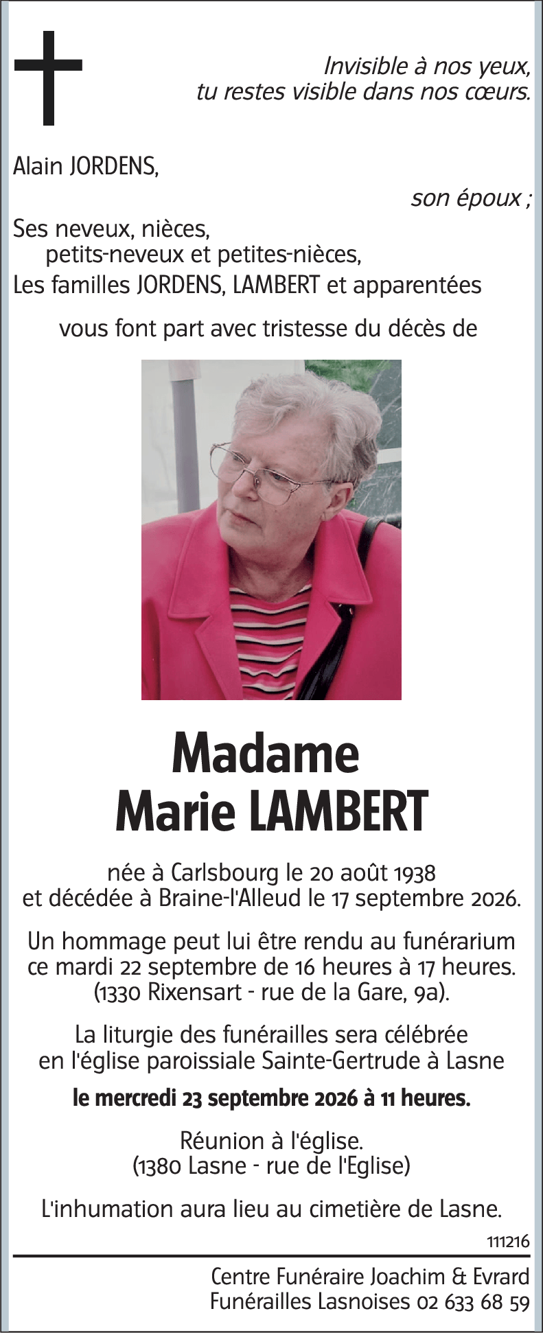 Marie LAMBERT