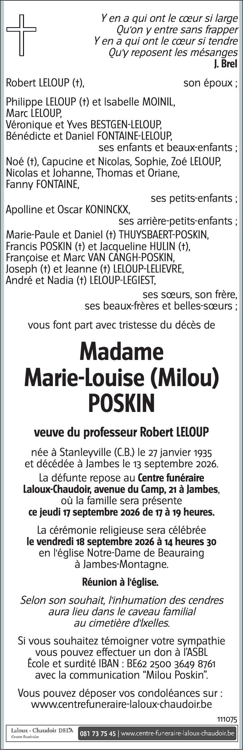 Marie-Louise POSKIN