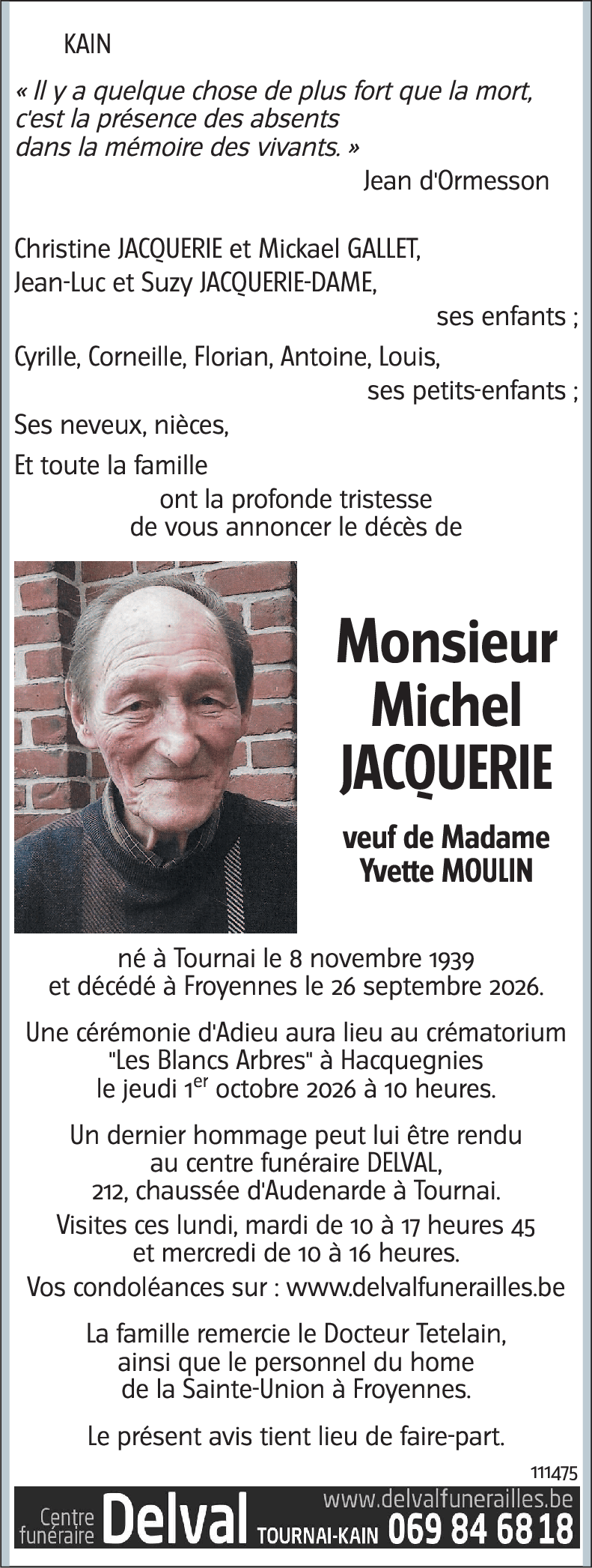 Michel JACQUERIE