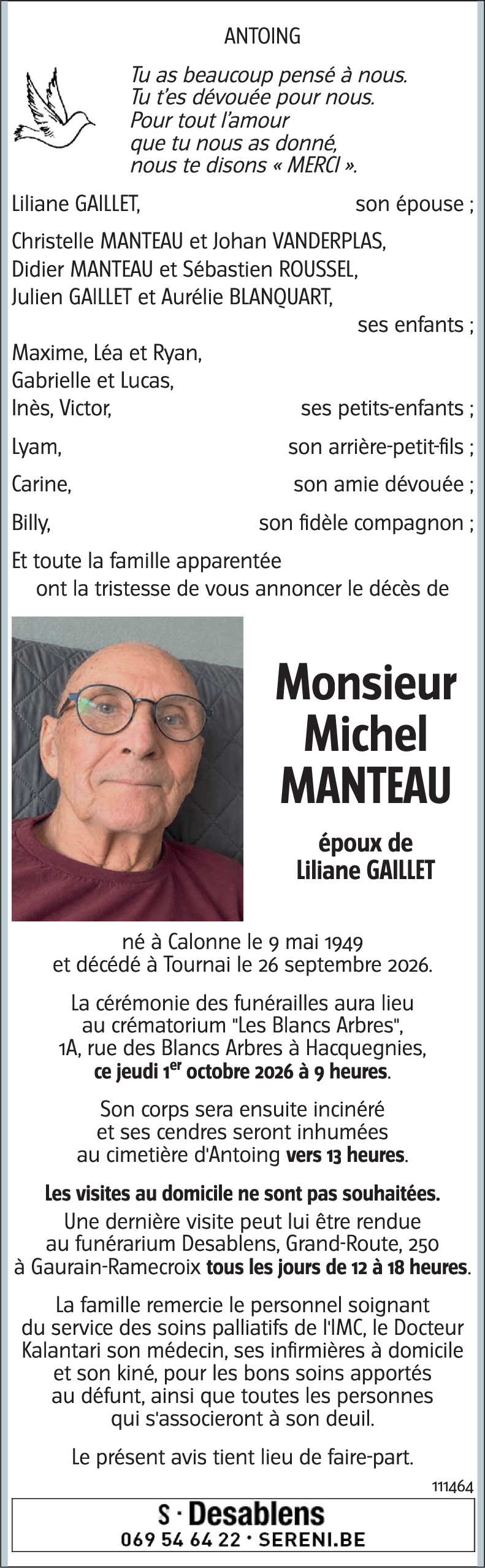 Michel MANTEAU