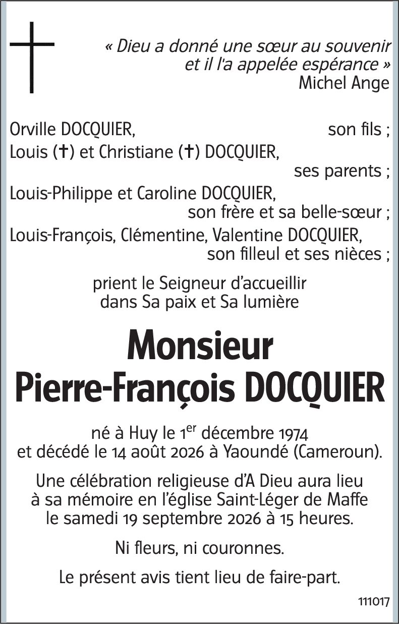 Pierre-François DOCQUIER