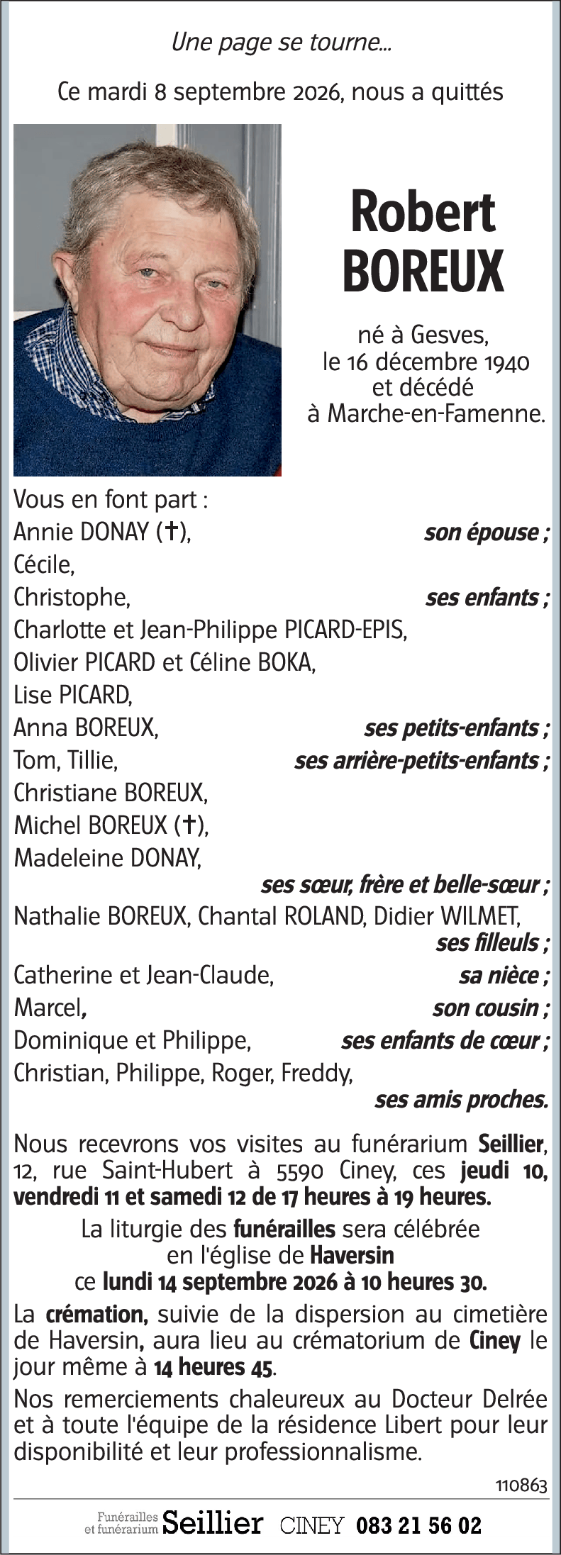 Robert BOREUX