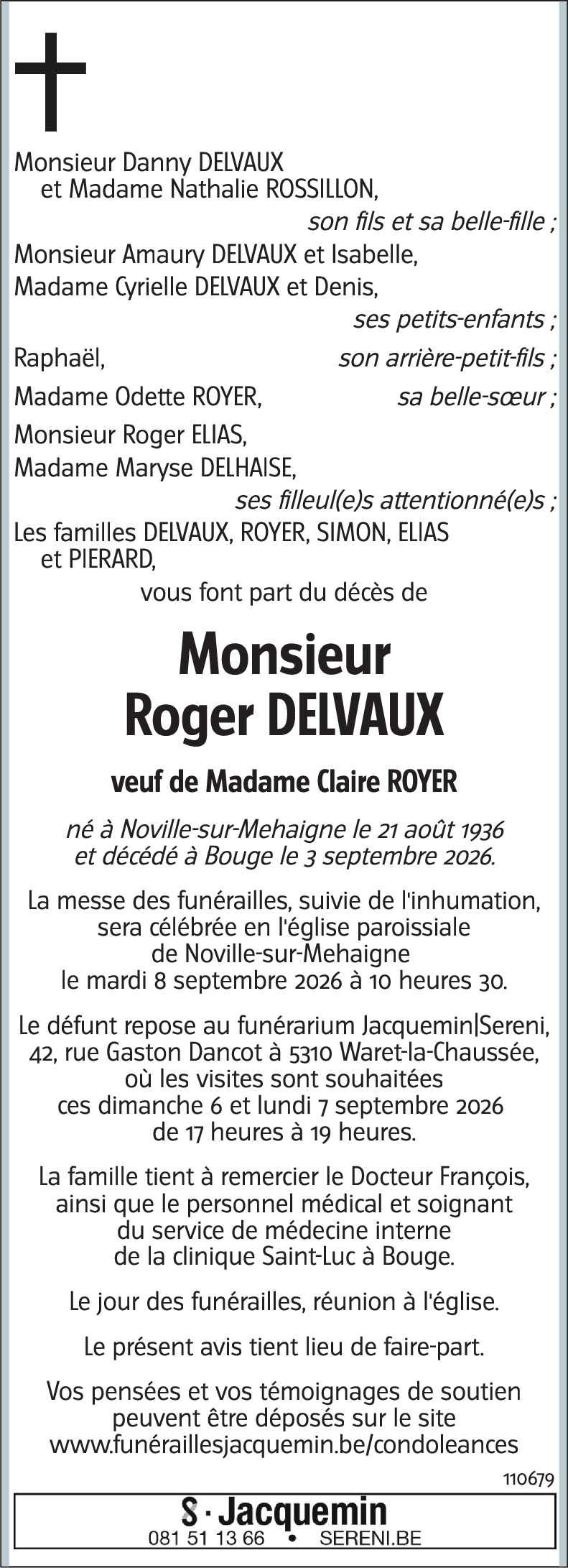 Roger DELVAUX