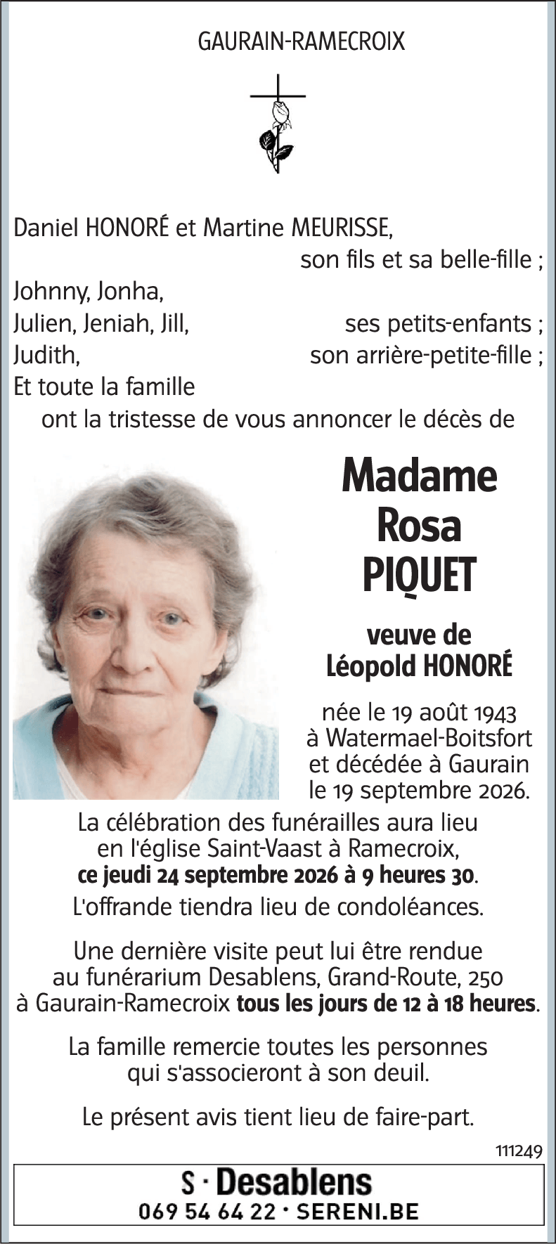 Rosa PIQUET
