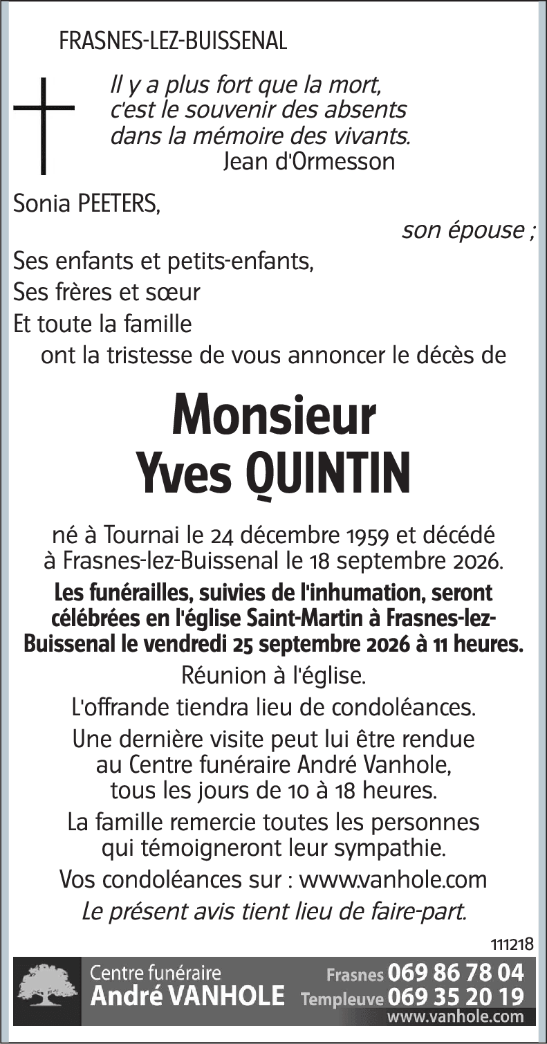 Yves QUINTIN