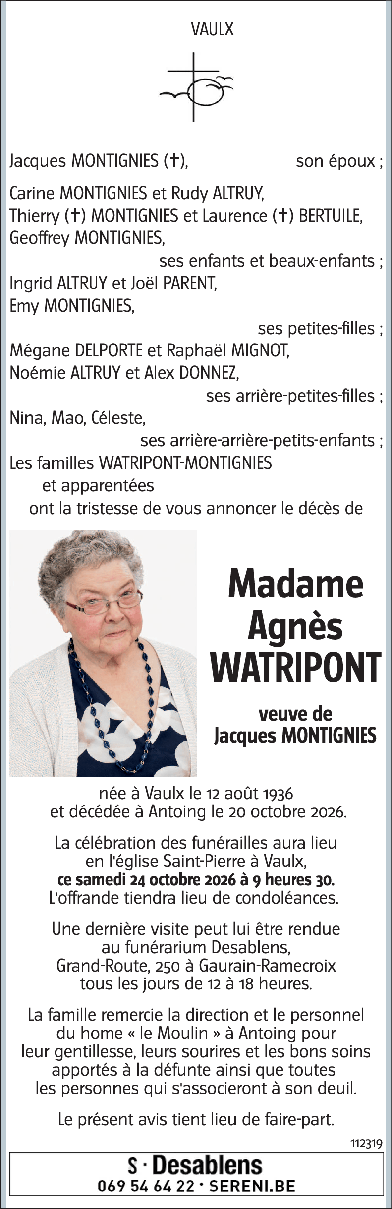 Agnès WATRIPONT