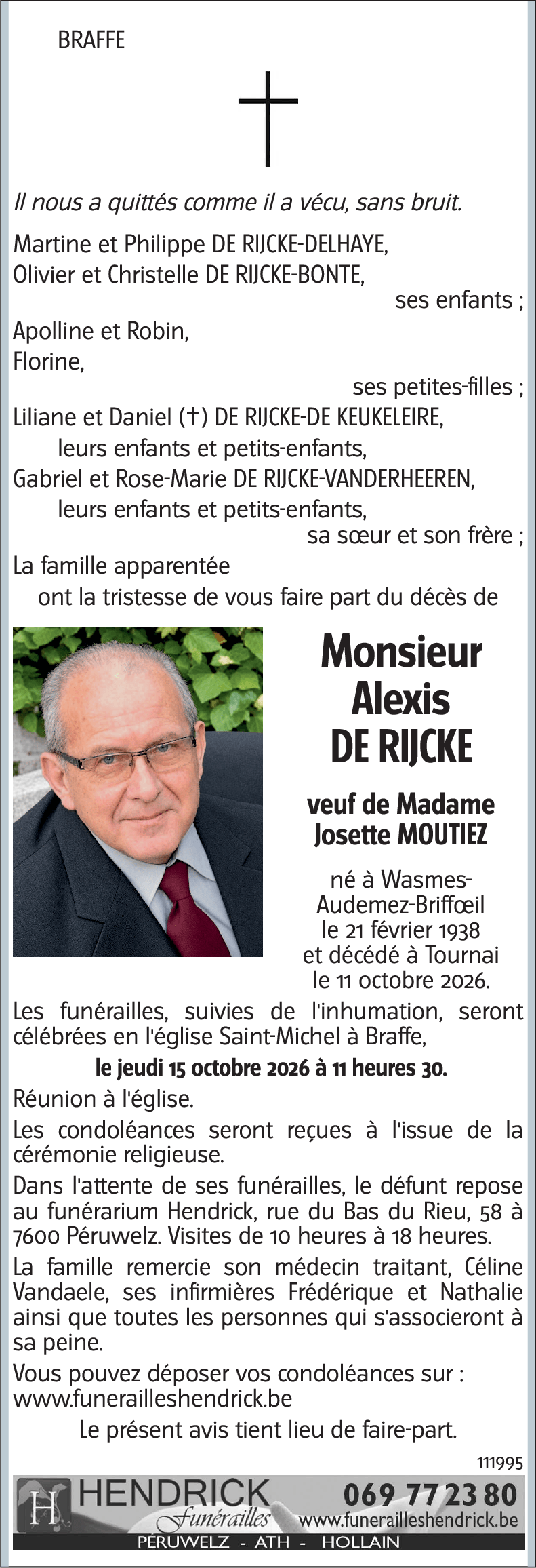 ALEXIS DE RIJCKE