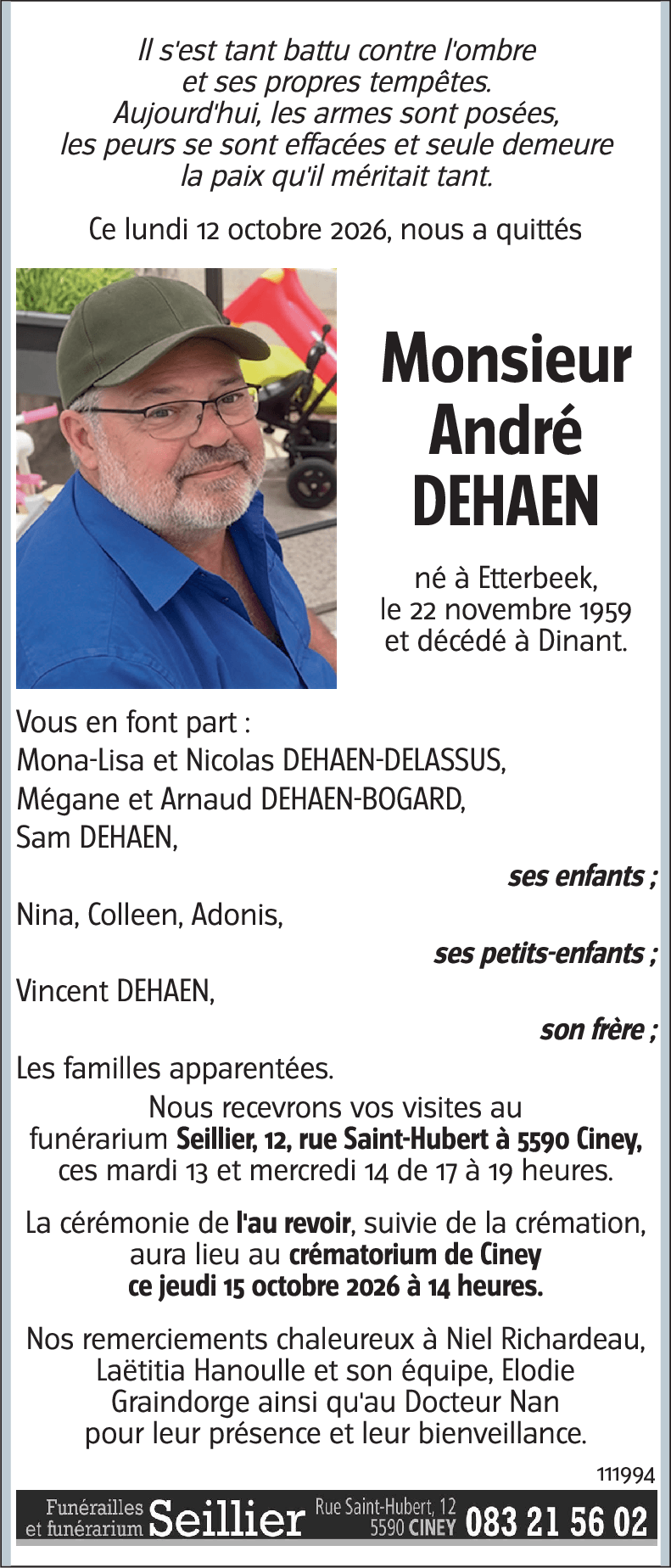 André DEHAEN