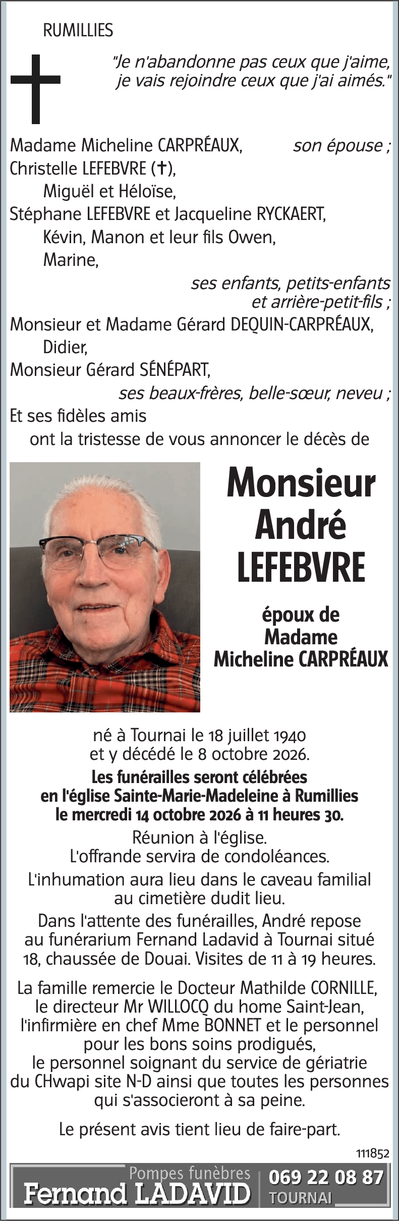 André LEFEBVRE