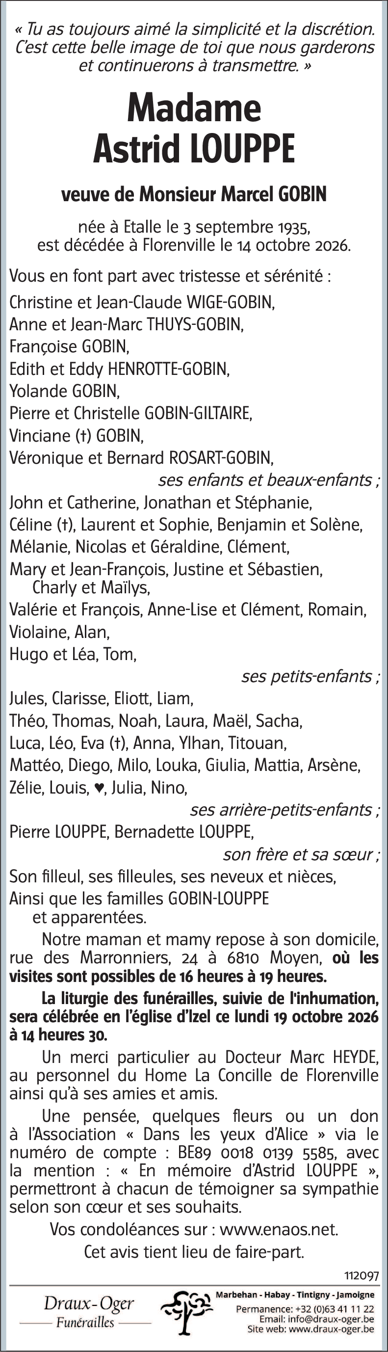 Astrid LOUPPE