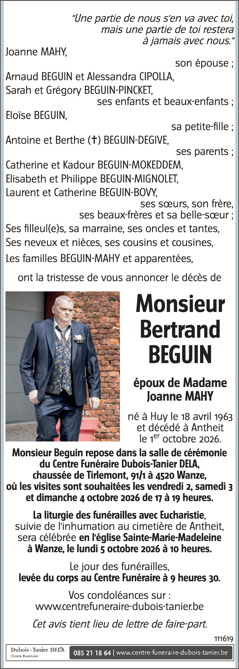 Bertrand BEGUIN