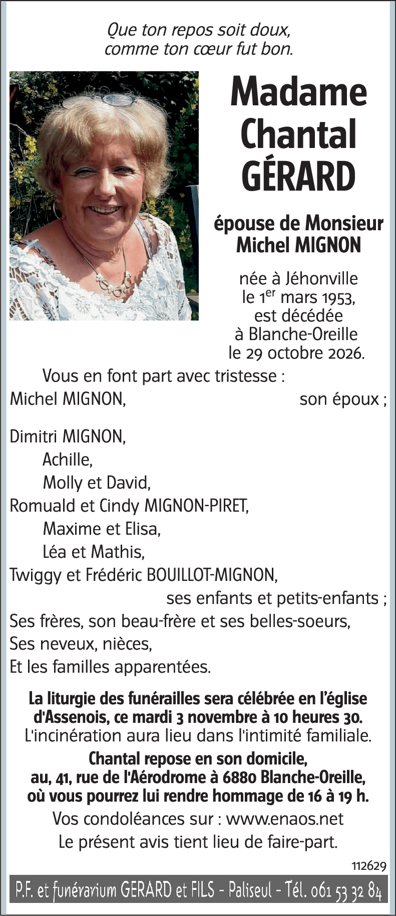 Chantal GÉRARD