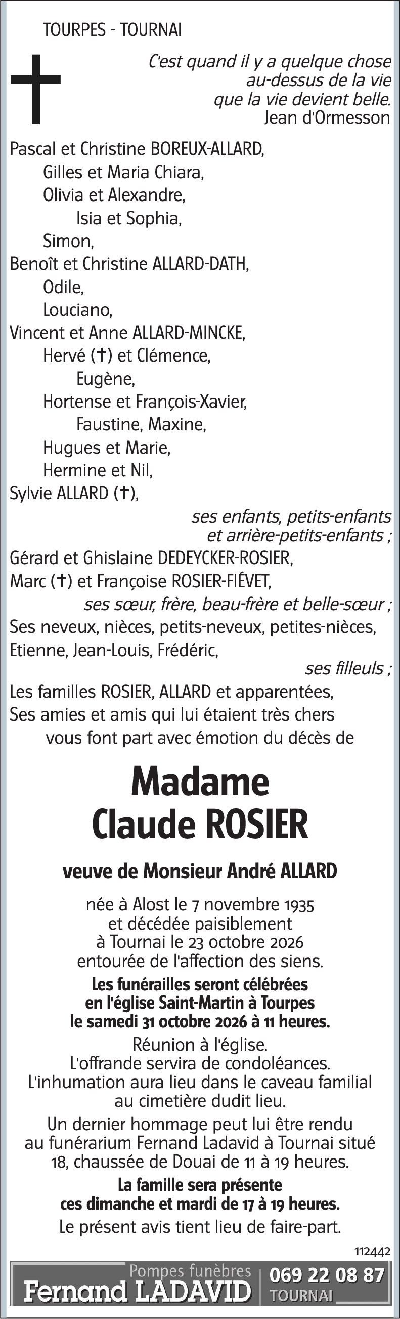 Claude ROSIER