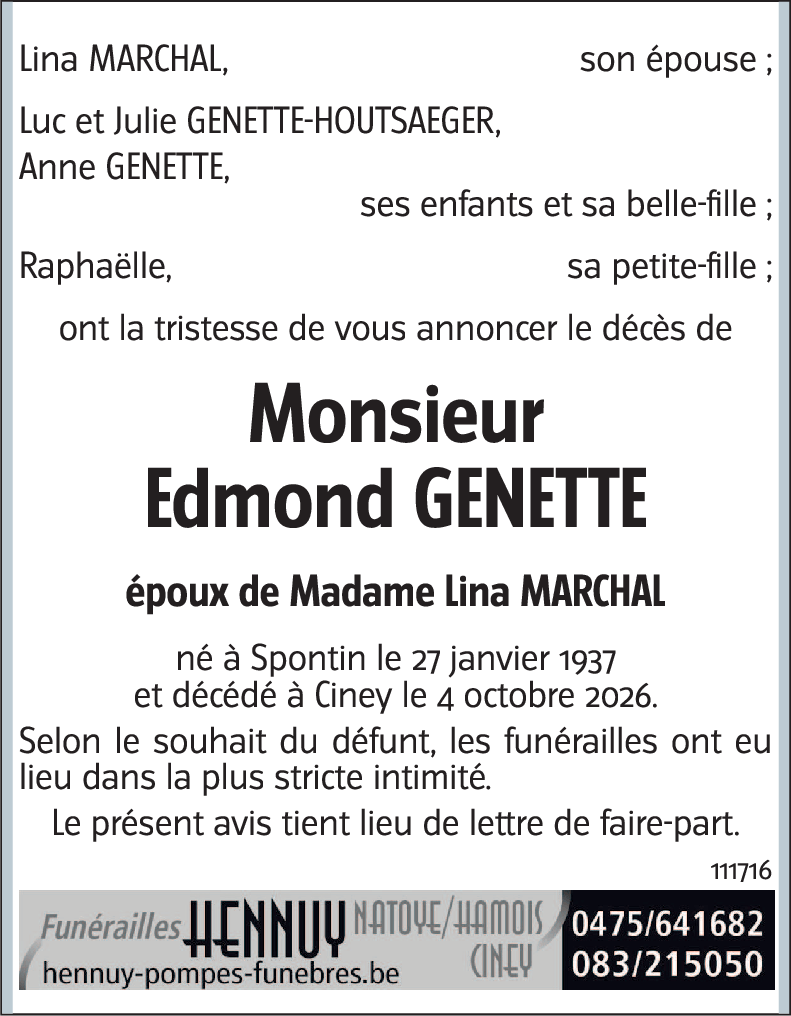 Edmond GENETTE