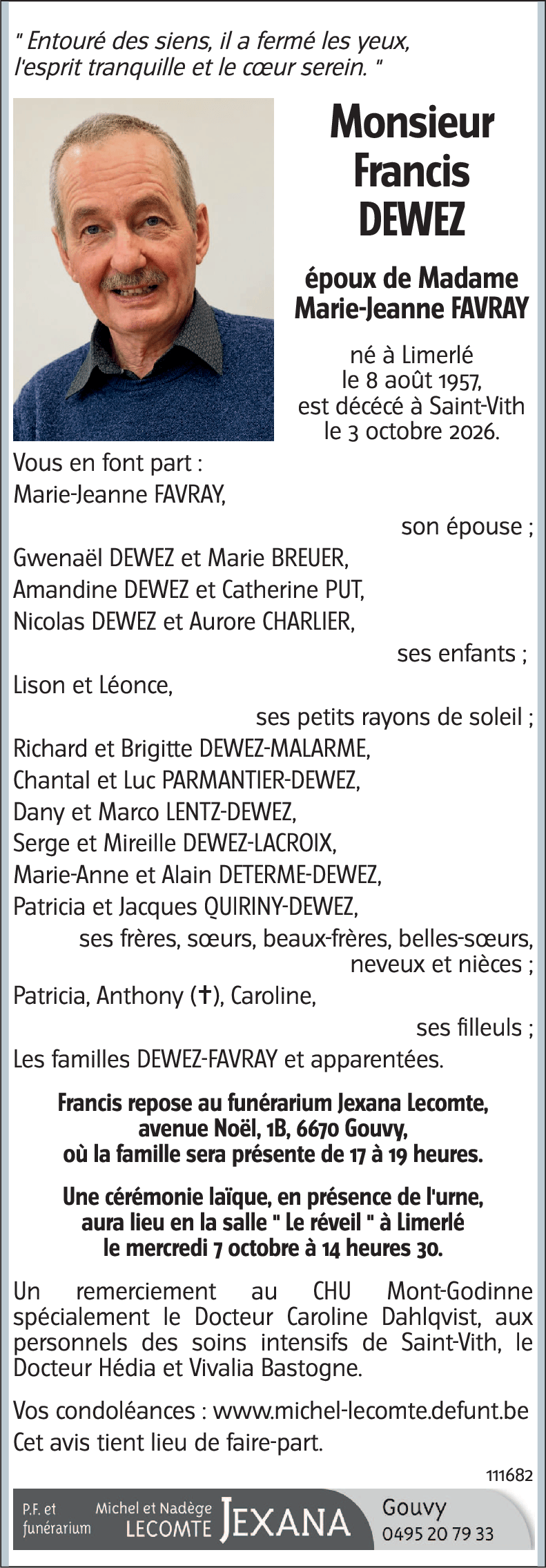 Francis Dewez