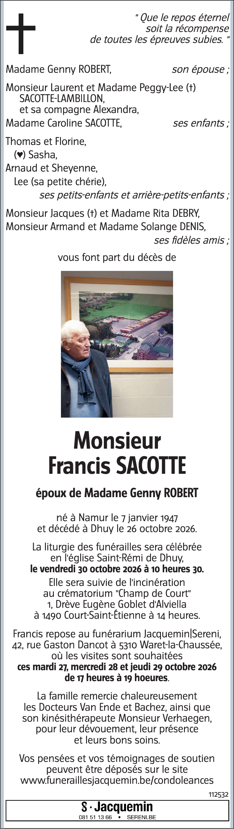 Francis SACOTTE