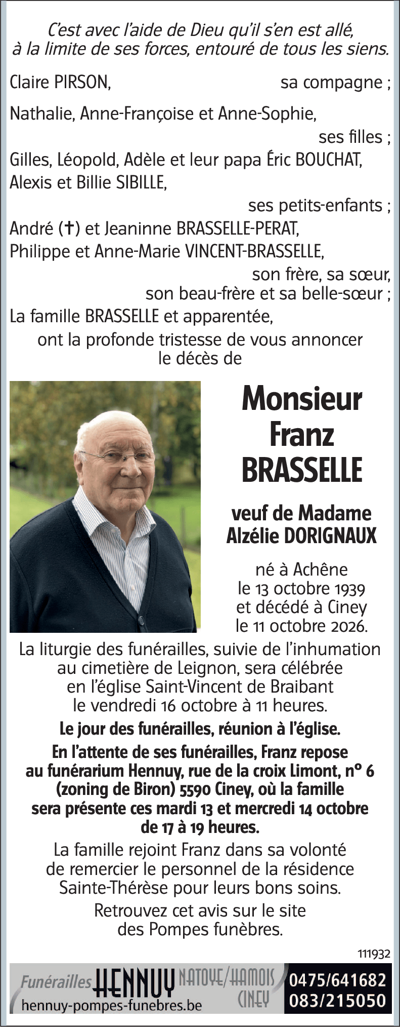 Franz BRASSELLE