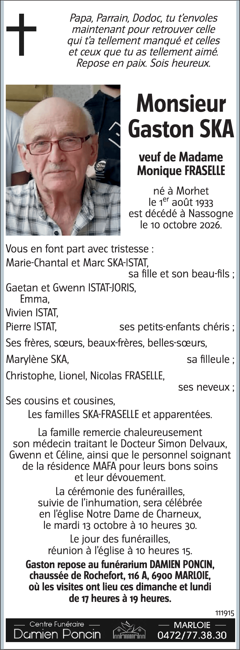 Gaston SKA