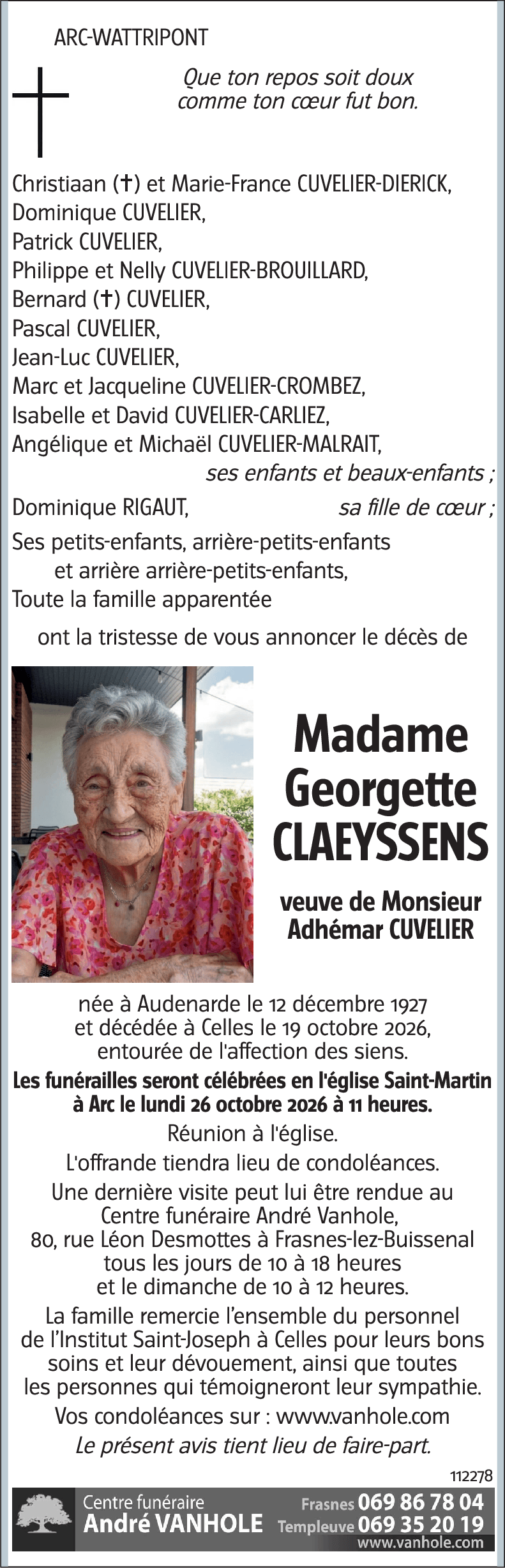 Georgette CLAEYSSENS