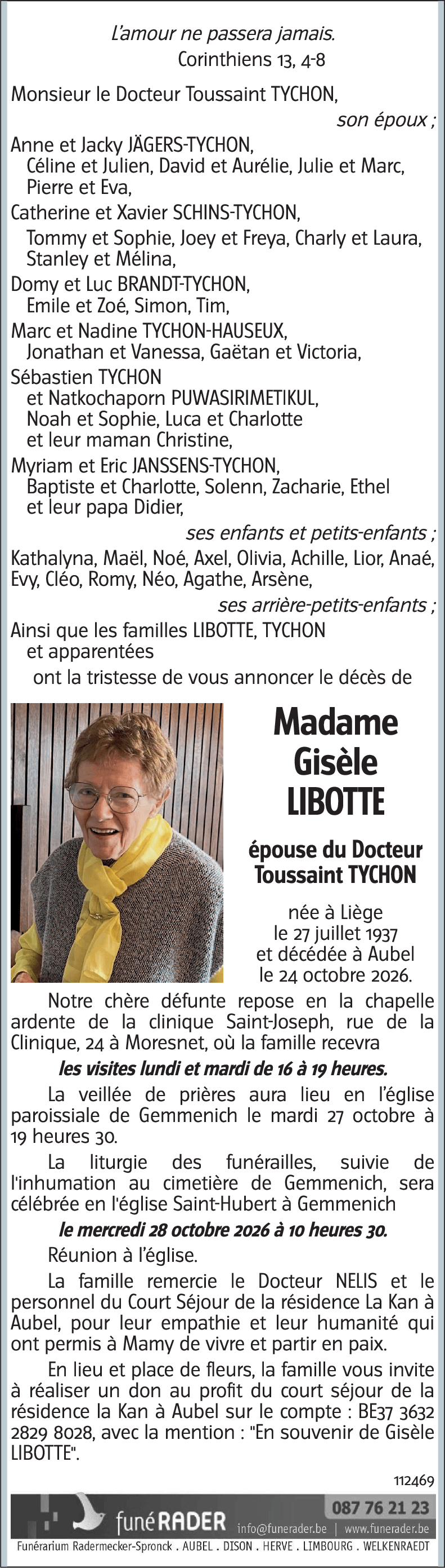 Gisèle LIBOTTE
