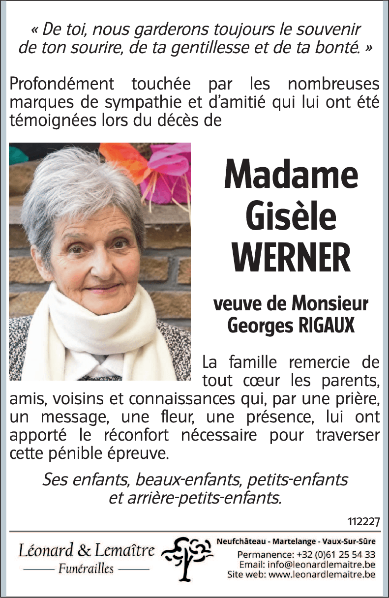 Gisèle WERNER